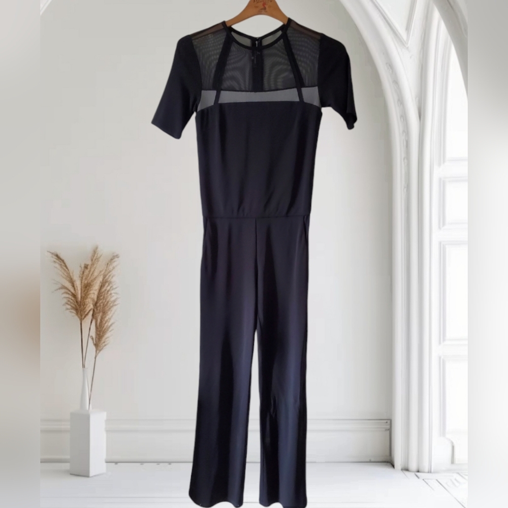 Joeffer Caoc Designer Black Jumpsuit XS